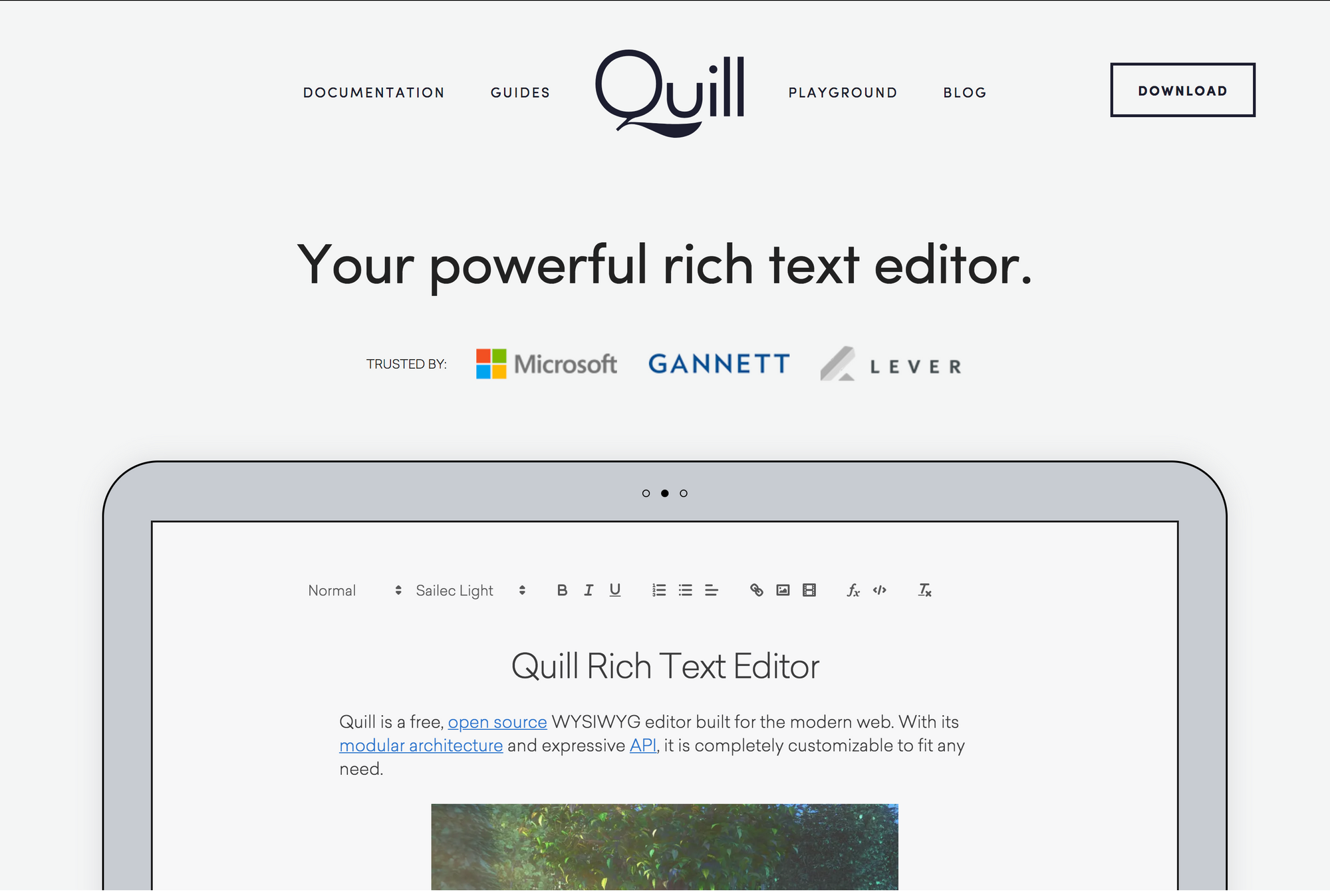 2018-8-3 接触 Quill 编辑器几小时的感受