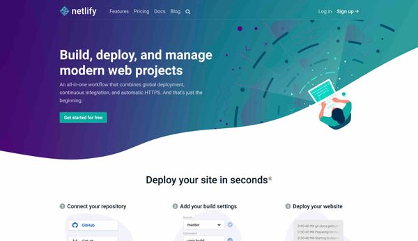 2019-1-18  [推荐工具] Netlify 部署前端项目非常方便